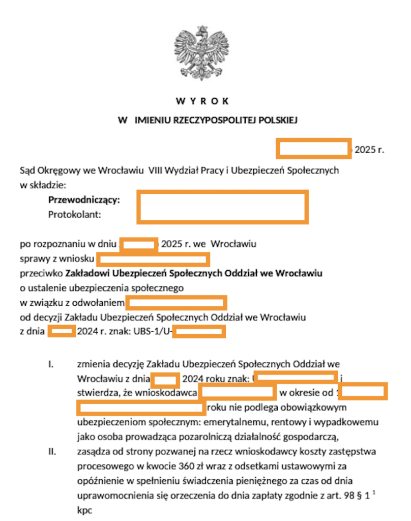 Co zrobić, kiedy ZUS nalicza składki od niewyrejestrowanej działalności gospodarczej?